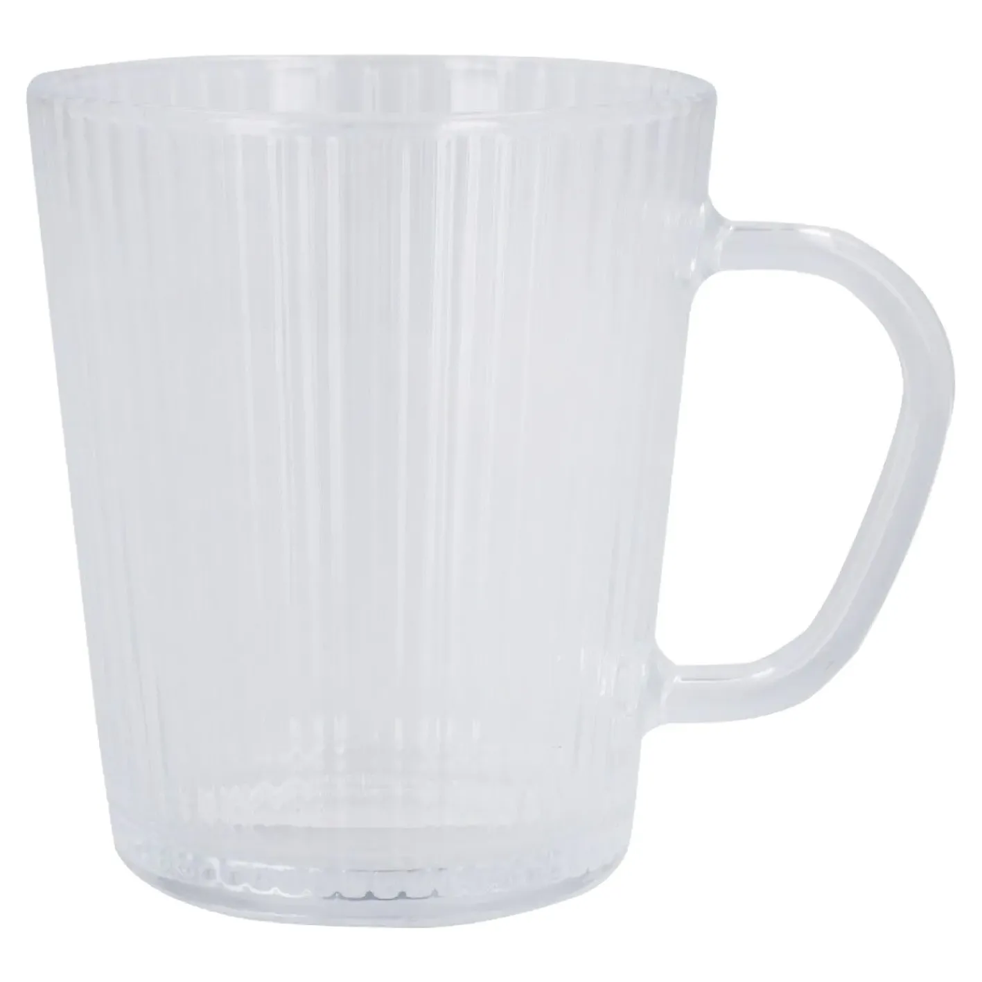 NANU-NANA Küche*Teeglas Rillen, Klar, 300 Ml