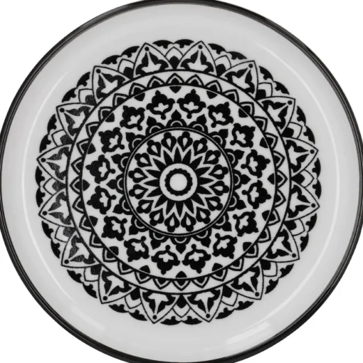 NANU-NANA Küche*Teller China, Orient, Schw/wss, 16.5 Cm