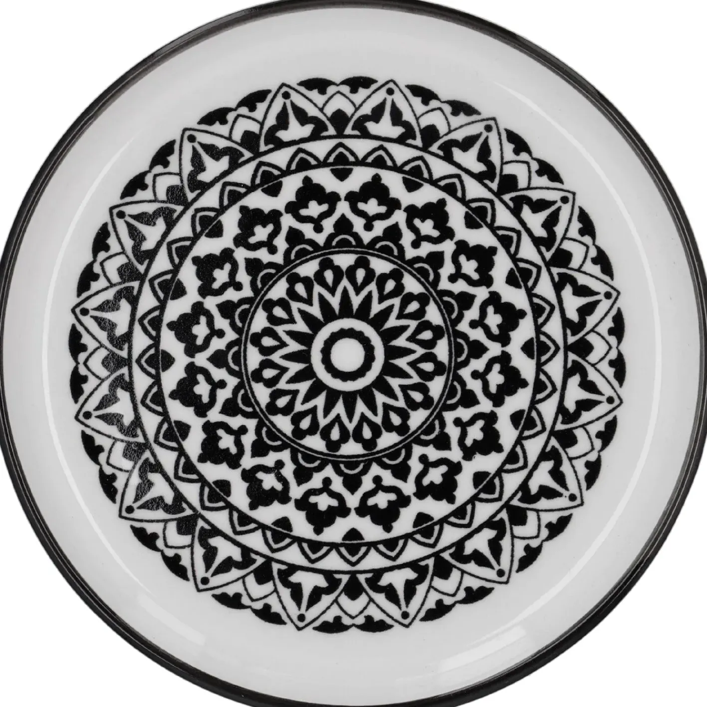 NANU-NANA Küche*Teller China, Orient, Schw/wss, 16.5 Cm