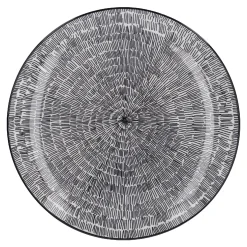NANU-NANA Küche*Teller Malina, No. 1/Striche, 26 Cm