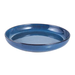NANU-NANA Küche*Teller Poke, Blau, 22 Cm