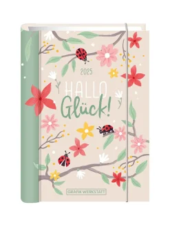 NANU-NANA Kalender & Planer|Weihnachtsgeschenke*Terminplaner 2025, Hallo Glück