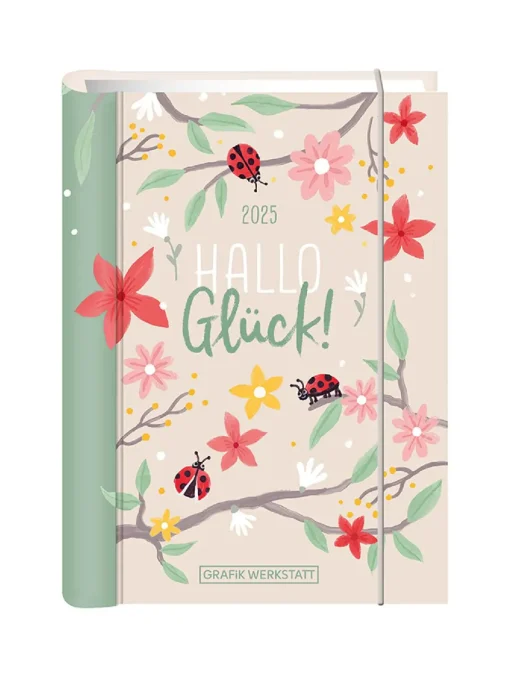 NANU-NANA Kalender & Planer|Weihnachtsgeschenke*Terminplaner 2025, Hallo Glück