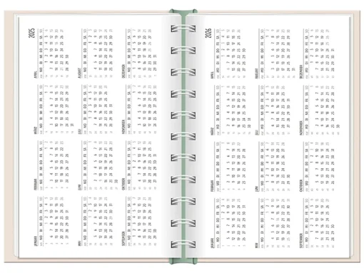 NANU-NANA Kalender & Planer|Weihnachtsgeschenke*Terminplaner 2025, Hallo Glück