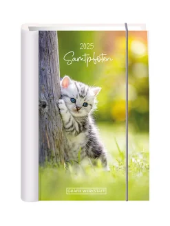 NANU-NANA Kalender & Planer|Weihnachtsgeschenke*Terminplaner 2025, Samtpfoten