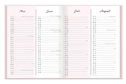 NANU-NANA Kalender & Planer*Terminplaner Lady, 2025, Mein Happiness-Planer