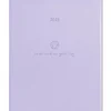 NANU-NANA Kalender & Planer|Weihnachtsgeschenke*Terminplaner Lederlook, 2025, Flieder