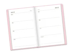 NANU-NANA Kalender & Planer|Weihnachtsgeschenke*Terminplaner Lederlook, 2025, Rosa