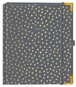 NANU-NANA Kalender & Planer|Weihnachtsgeschenke*Terminplaner Premium 2025, Dunkelgrau