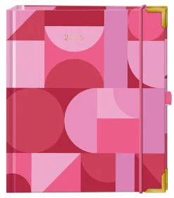 NANU-NANA Kalender & Planer|Weihnachtsgeschenke*Terminplaner Premium 2025, Pink