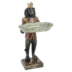 NANU-NANA Geschenkideen|Figuren*Tier Mit Tablett, Löwe, 28 Cm