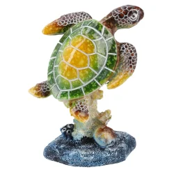 NANU-NANA Figuren*Tier See, Schildkröte/grün, Glänzend, 6 X 8 Cm