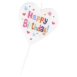 NANU-NANA Geburtstag*Tortenkerze Geburtstag, Herz