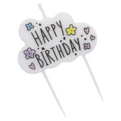NANU-NANA Geburtstag*Tortenkerze Geburtstag, Schwarz