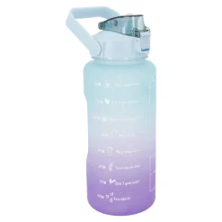 NANU-NANA Küche*Trinkflasche Motivation, Grün-lila, 2 L