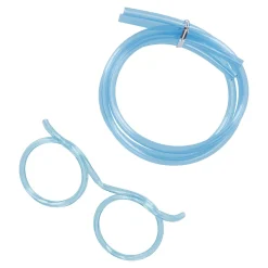 NANU-NANA Geburtstag|Geschenkideen*Trink-Schlauch Brille, Blau