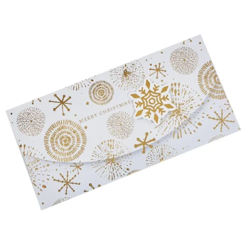 NANU-NANA Weihnachtsgeschenke|Geschenkverpackungen*Umschlag Für Geldgeschenk, Schneeflocken
