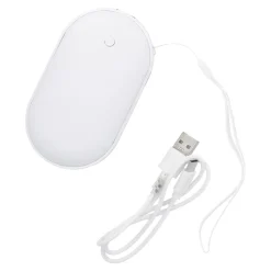 NANU-NANA Geschenkideen|Gadgets*USB-Handwärmer + Powerbank, Weiß