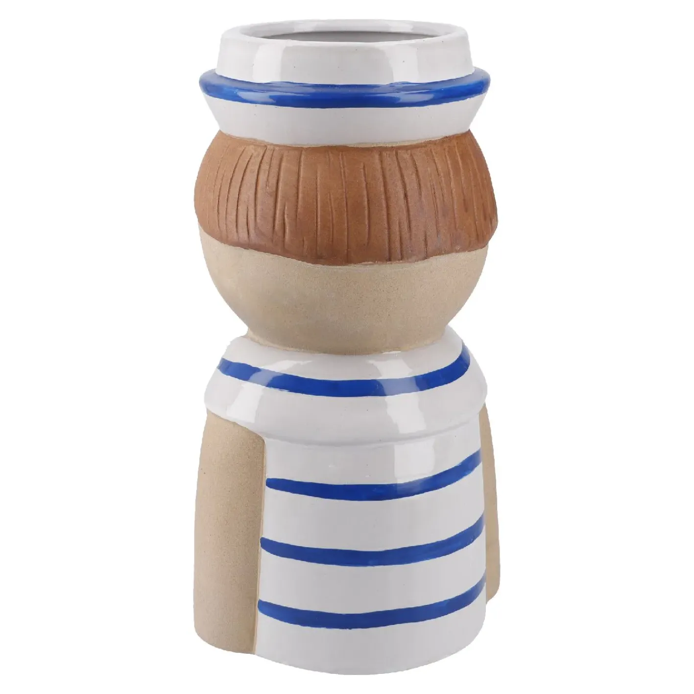 NANU-NANA Vasen & Kunstblumen*Vase Seefigur, Matrose, 25 Cm