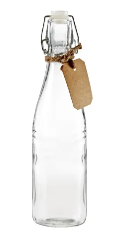 NANU-NANA Jga|Salty- Und Candybar*Vorratsflasche Mit Label, Rund, 500 Ml