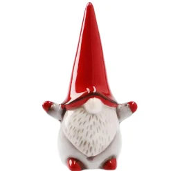 NANU-NANA Figuren|Weihnachtsdeko*Wichtel Mit Arme, Rot, 12 Cm