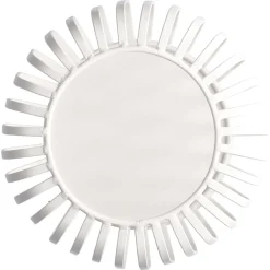 NANU-NANA Windlichter & Laternen*Windlicht Metall, Weiß, 15 X 12.5 Cm