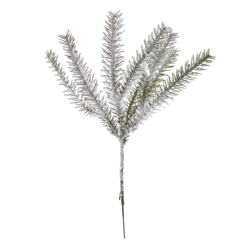 NANU-NANA Vasen & Kunstblumen|Adventskränze & Zubehör*Zweig Tanne, Schnee, 33 Cm